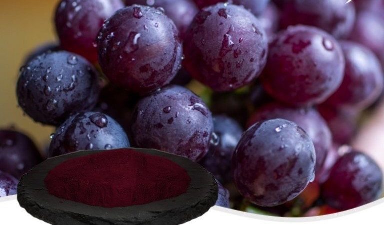 Grape Skin Red: From Fruit Skin to a Colorful World