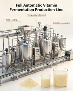 Full automatic vitamin fermentation production line