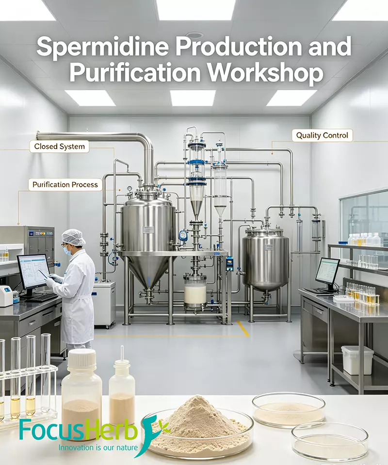 Spermidine production and purification workshop