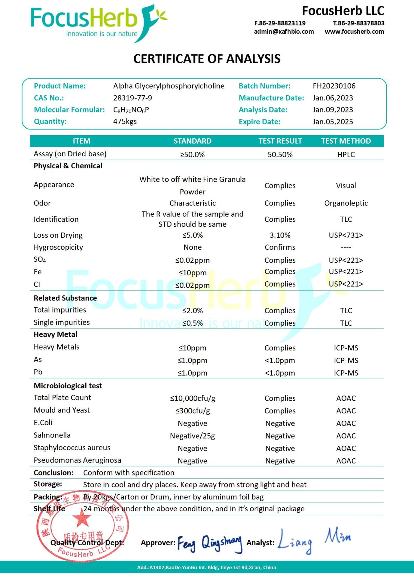 COA of Alpha GPC 50%_01
