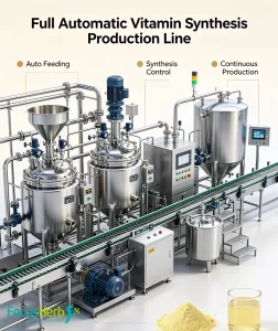 Full automatic vitamin synthesis production line Full automatic vitamin synthesis production line