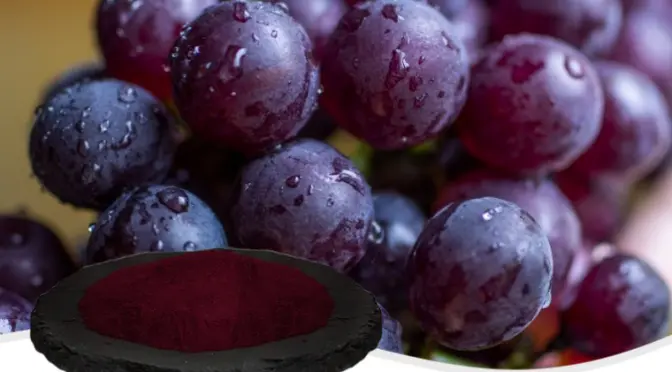 Grape Skin Red: From Fruit Skin to a Colorful World
