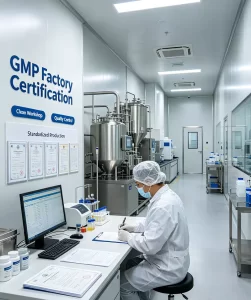 GMP factory certification