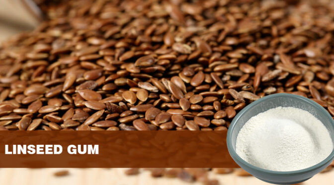 What Is Flaxseed Gum? Properties, Benefits & Food Applications