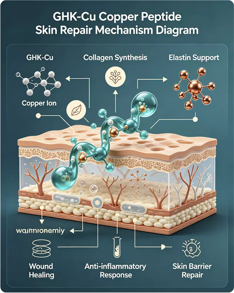 is ghk cu anti inflammatory Peptide Therapy for Inflammation: A New Solution GHK-Cu Peptide Rescues Aging Cognition