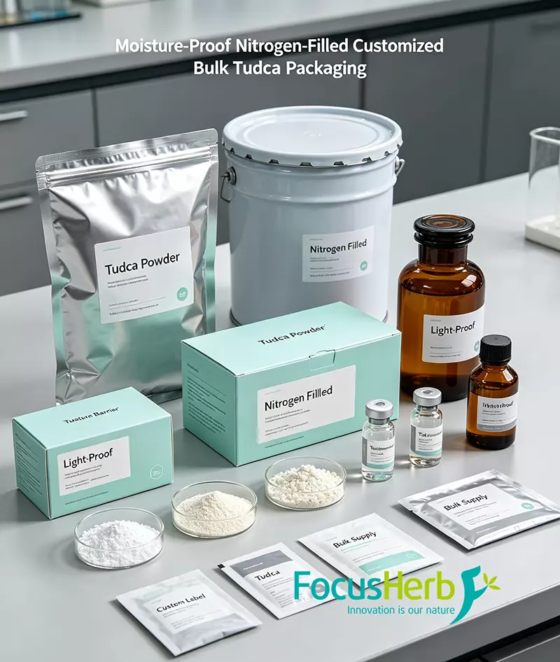 Moisture-proof nitrogen-filled customized bulk Tudca packaging Moisture-proof nitrogen-filled customized bulk Tudca packaging
