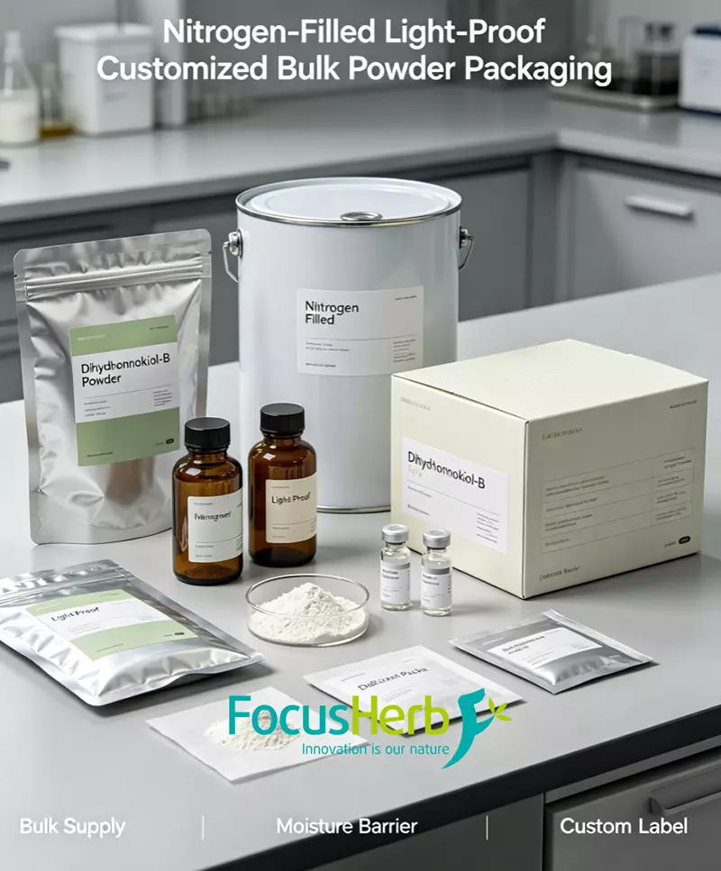 Nitrogen-filled light-proof customized bulk powder packaging Nitrogen-filled light-proof customized bulk powder packaging